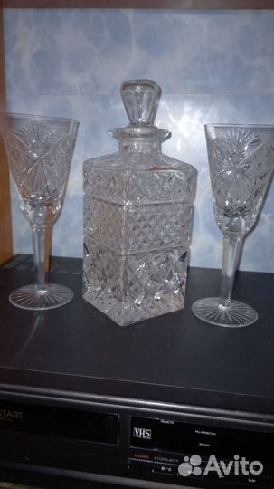 Штофы и графины СССР хрусталь