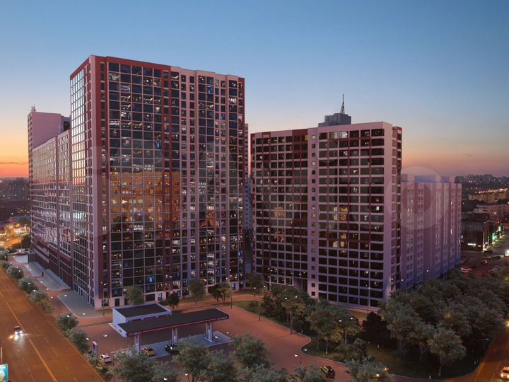 3-к. квартира, 56,6 м², 13/27 эт.