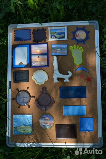 Акриловый магнит 108х78 мм вставка 100х70 мм