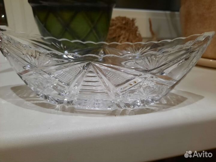 Ваза хрустальная СССР