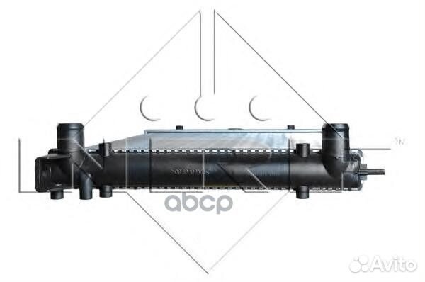 NRF 509522 радиатор системы охлаждения VW Shar