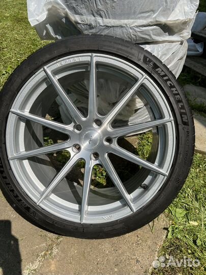 Разноширокие диски с резиной мишлен r19 летние