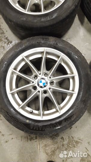 Якохама 205.55.16 на литье бмв 5х120 цо72.6 ет31 ш