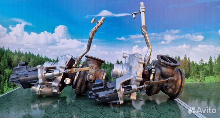 Турбина оригинал от BMW 7 G12 4,4 17г