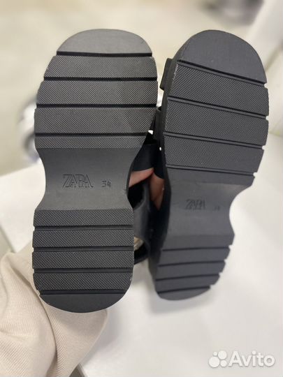 Сандалии zara 34 размер новые