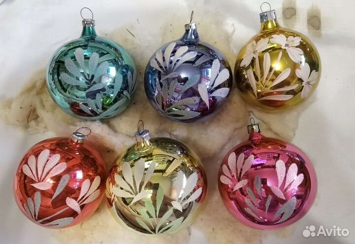 Елочные игрушки СССР