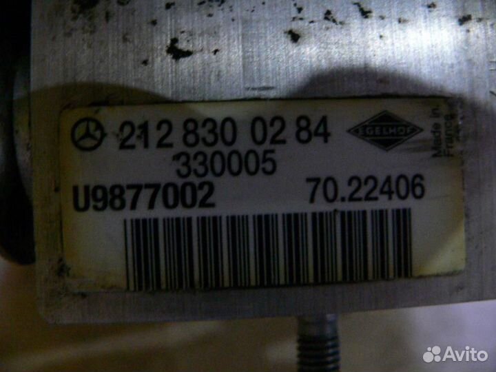 Испаритель кондиционера mercedes-benz W212 E-Kla