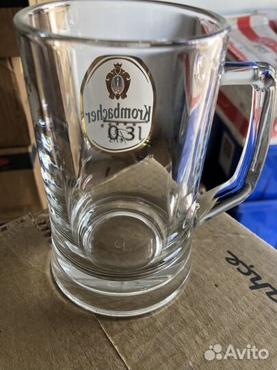 Пивные бокалы Krombacher