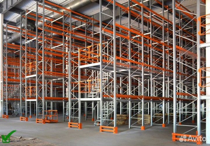 Мезонинные стеллажи