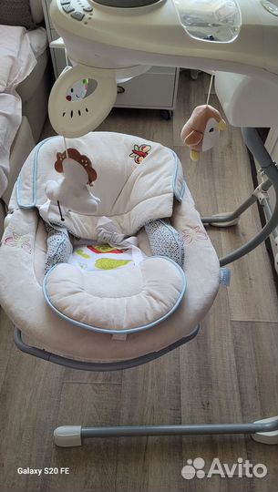 Детские электронные качели