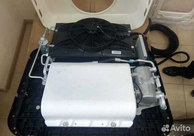 Кондиционер на самосвал на крышу. Арт 145