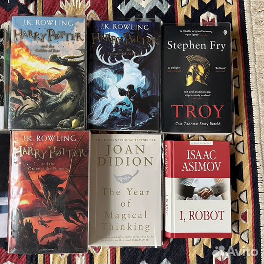 Книги на русском и на английском