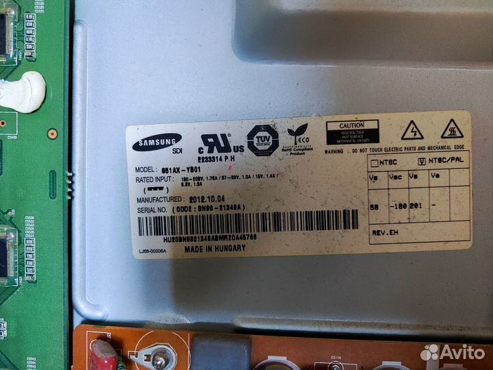 Телевизор Samsung PS51E497B2K (По запчастям)