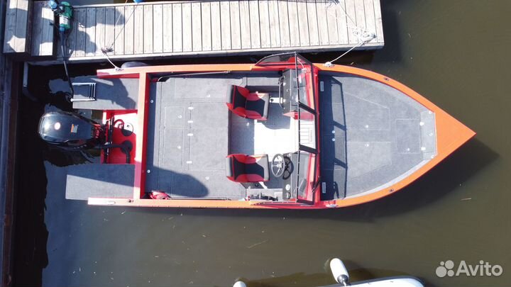 Алюминиевая лодка Триера 540 Fish комплектом