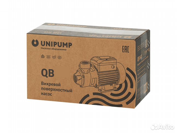 Насос поверхностный Unipump QB 80