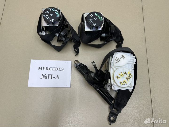 Ремни безопасности Mercedes ML w164