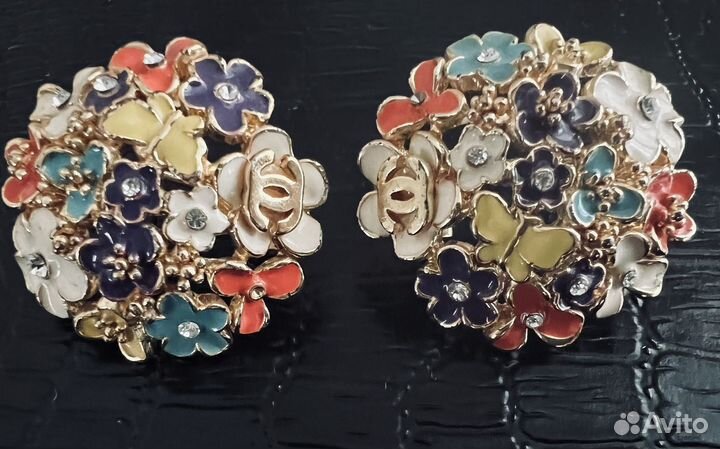 Шикарные серьги Chanel
