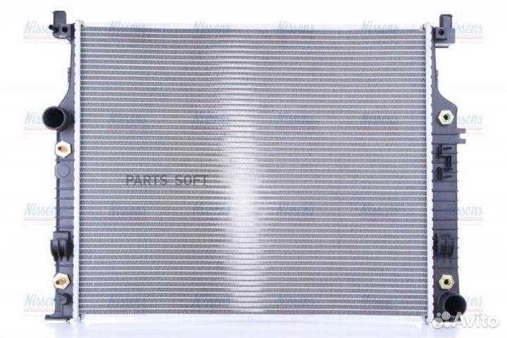 Nissens 62576A Радиатор двигателя mercedes GL-clas