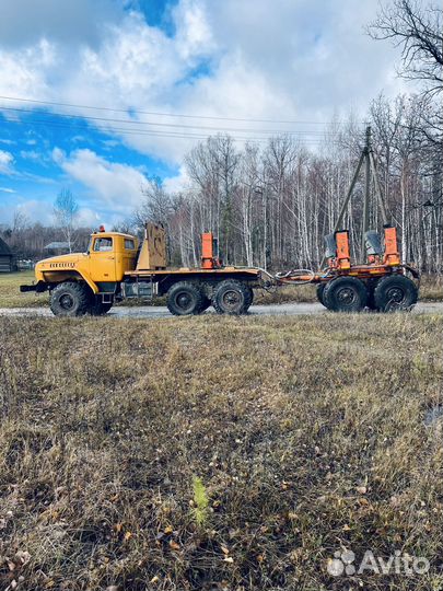 Лесовоз (сортиментовоз) Урал 4320, 1996