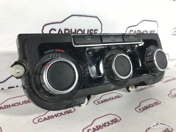 Блок управления климат-контролем Volkswagen Golf