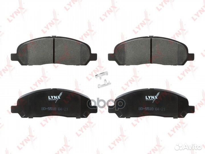 Колодки тормозные BD5510 lynxauto