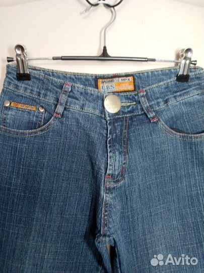 Винтажные джинсы клеш 42 размер