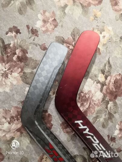 Хоккейные вратарские клюшки Bauer hyper и match