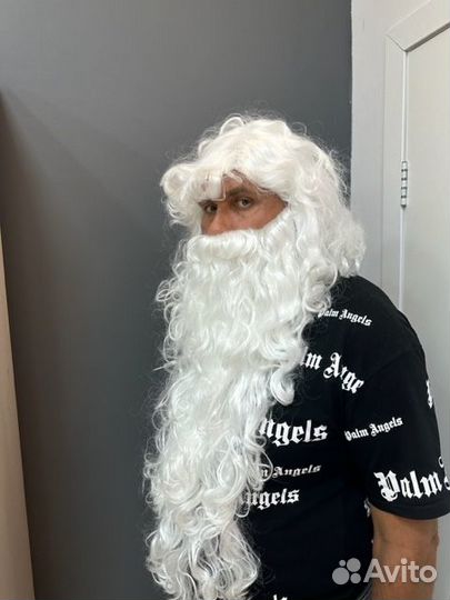 Парик деда мороза