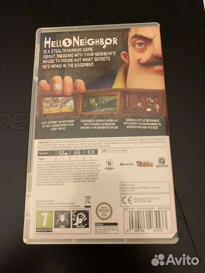 Hello neighbor nintendo switch