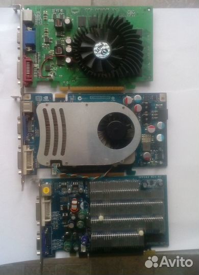 Видеокарты PCI Express и AGP и цифровые тв-тюнеры