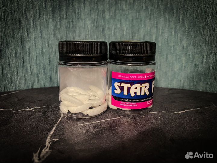 Форелевый силикон Star Fish (Libra D Worm)