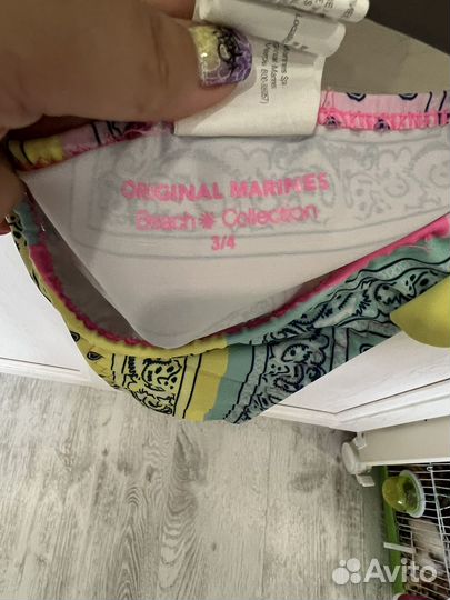 Купальник для девочки original marines 3/4 года