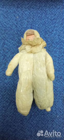 Ватные елочные игрушка