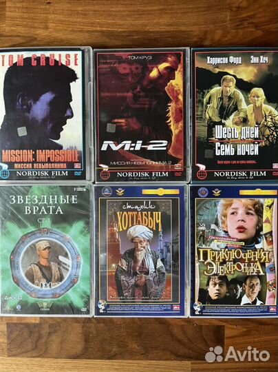 Фильмы и мультфильмы на DVD