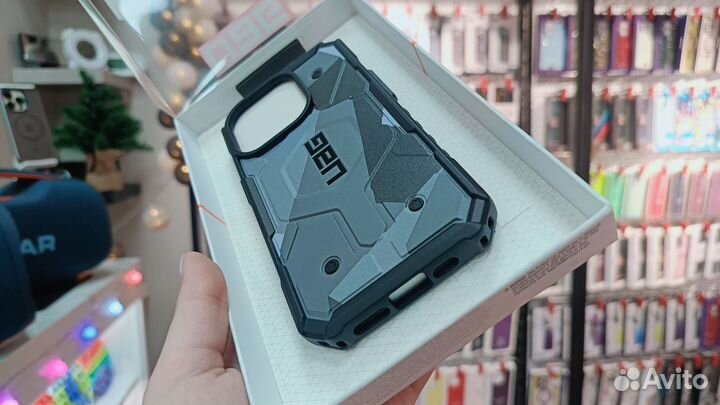 Чехол для iPhone 15 Pro UAG беспроводная зарядка