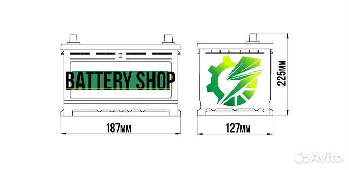 Аккумулятор на матиз 40Ah Bosch S4 019 330A