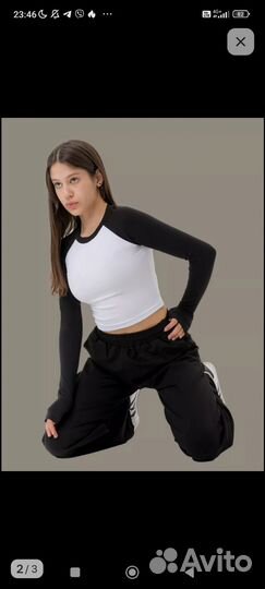 Лонгслив женский y2k