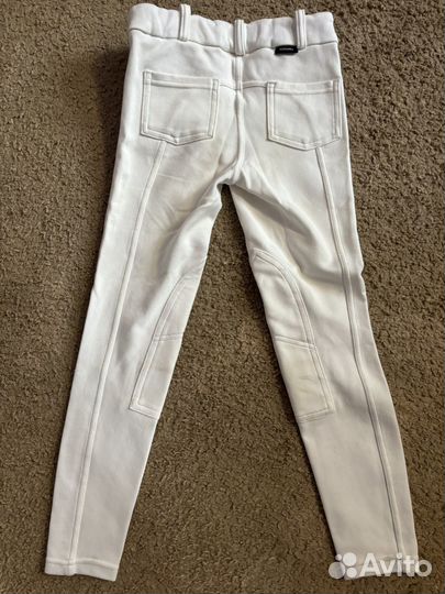 Бриджи для конного спорта белые