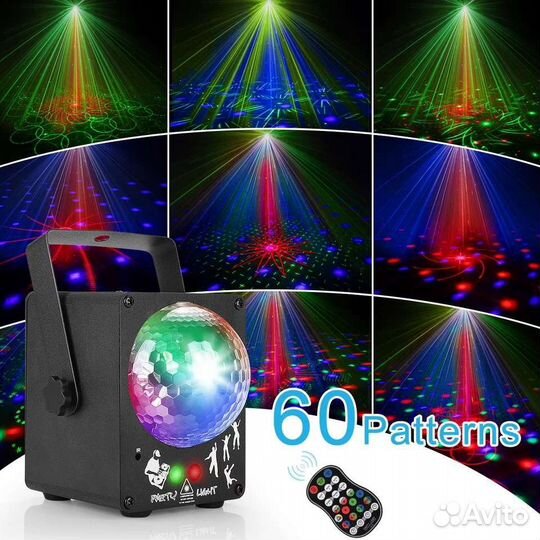 Светомузыка сценического светодиодная Led Disco Dj