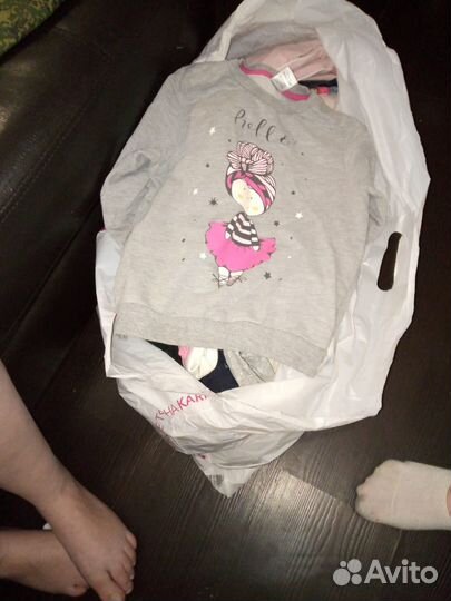 Детские вещи пакетом для девочек