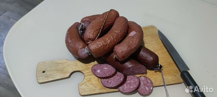 Колбаса из мяса лося