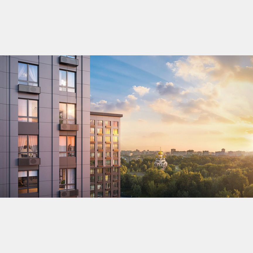 2-к. квартира, 60,2 м², 21/25 эт.