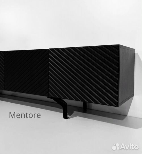 Тумба тв Bravo в черном цвете