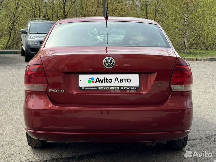 Volkswagen Polo 1.6 МТ, 2012, 140 000 км