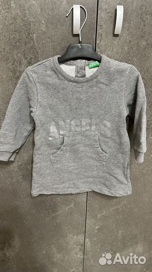 Платье, кофта Benetton