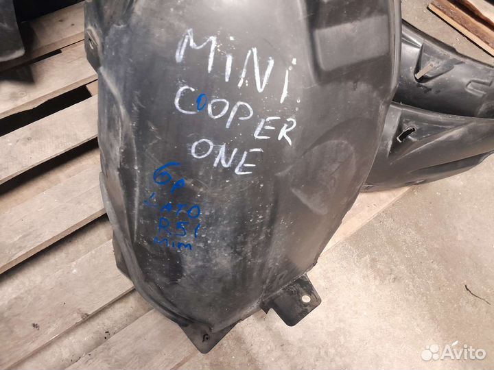 Подкрылки локеры Mini Cooper R51 мини купер