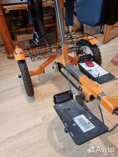 Реабилитационный велосипед с ножным приводом