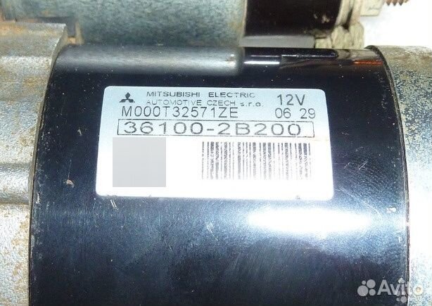 Стартер Hyundai/KIA Ceed 36100-2B200 / M000T32571