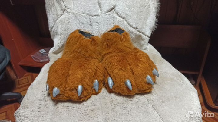 Фурсьют тапки, рукава, хвост