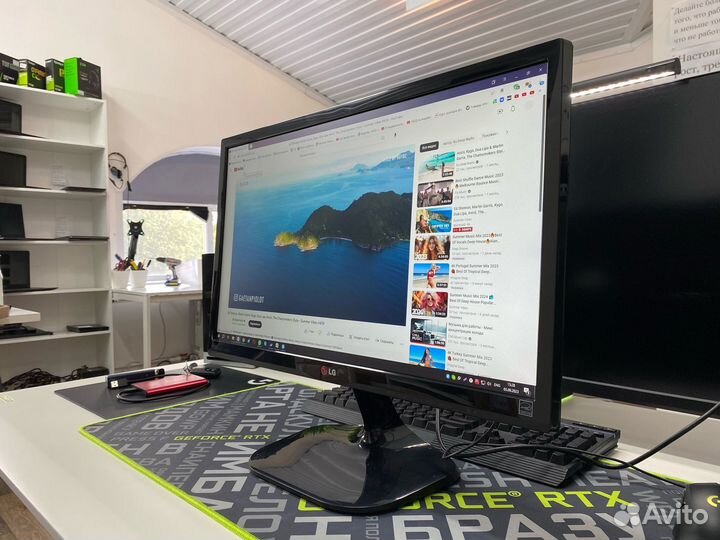 Монитор LG (23 дюйма, IPS матрица, hdmi)